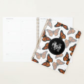 Monogrammed moderne Monarch Butterfly (Devant avec enveloppe)