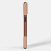 Monogrammed Moderne platte Initialen pasta Case-Mate iPhone Case (Achterkant / Rechts)