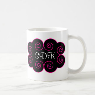 Monogrammed-Mok Koffiemok