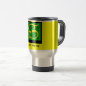 Monogrammed-Mok Reisbeker (Voorkant rechts)