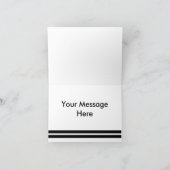 Monogrammed Multipurpose Professional Note Kaart (Binnen)