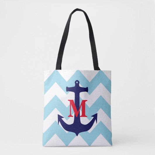 Monogrammed Nautisch Tas (Voorkant)