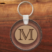 Monogrammed Personalized Sleutelhanger for Men (Voorkant)
