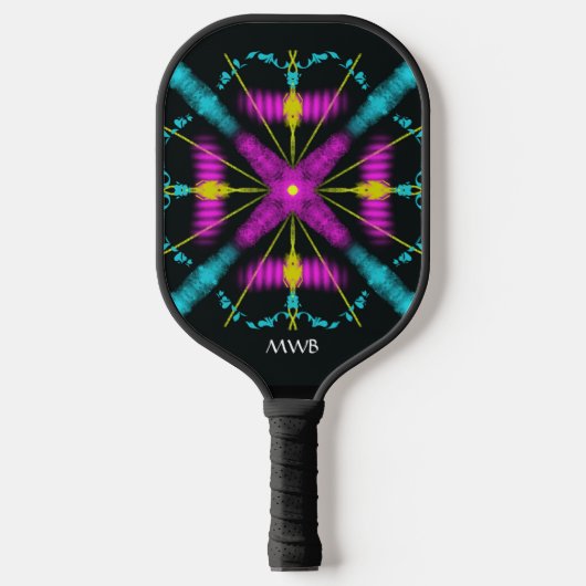 Monogrammed Pickle Ball Paddle (Voorkant)