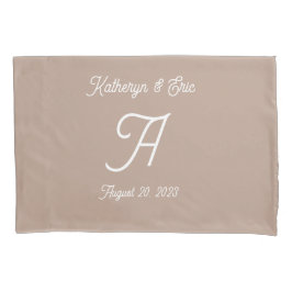 Monogrammed Pillowcase Kussensloop