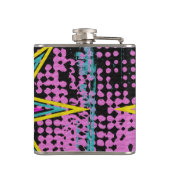 Monogrammed Pink Star Heupfles (Achterkant)