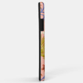 Monogrammed Pink Tropical Flamingo Floral Pattern Case-Mate iPhone Case (Achterkant/rechts)