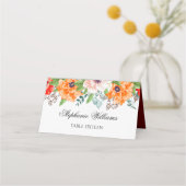 Monogrammed Poppy Flowers (Voorkant)