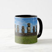 Monogrammed Rapa Nui Coffee Mok (Voorkant rechts)