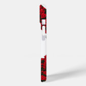 Monogrammed Roos Wreator met Wax Seal Case-Mate iPhone Case (Achterkant / Links)