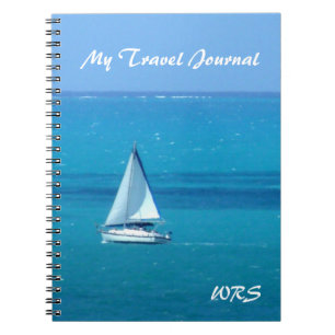 Monogrammed Sailing Travel Journal Notitieboek