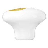 Monogrammed Saxophone Keramische Knop (Zijkant)