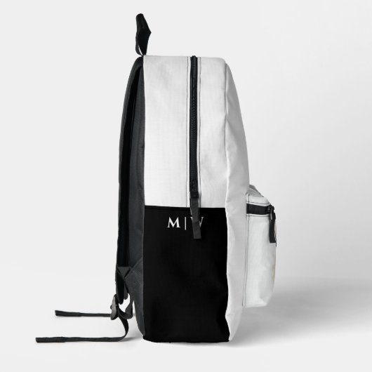 Monogrammed Schuur Swallow Print Gesneden Naaizak Bedrukte Rugzak (Links)