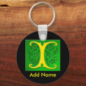 Monogrammed-Sleutelhanger Sleutelhanger (Voorkant)