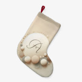 Monogrammed Sphere Harmony Kleine Kerstsok (Voorkant (Hangend))