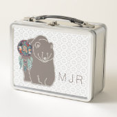 Monogrammed Spirit Beer Native American Brown Lunc (Voorkant)