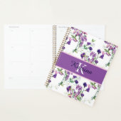 Monogrammed Sweet Pea Planner (Display)