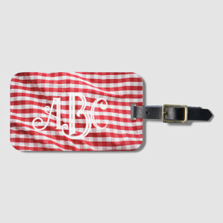 Monogrammed Tafelkleed Acryl Bagagelabel