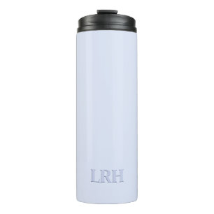 Monogrammed Tumbler – Minimalistische moderne stij Thermosbeker