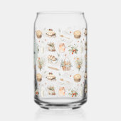 Monogrammed Whimsical Floral Strawberry Country (Gauche)