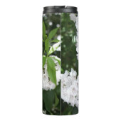 Monogrammed White Mountain Laurel Bottle Thermosbeker (Achterkant)