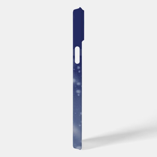 Monogrammed White Wolf Howling Case-Mate iPhone Case (Achterkant / Rechts)