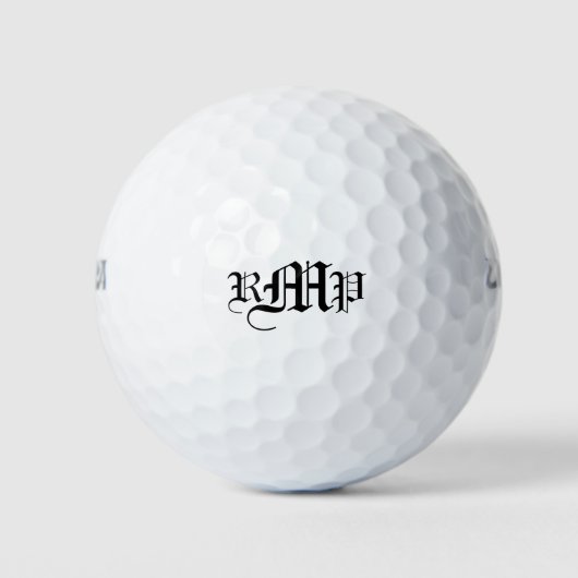 Monogrammed Wilson Ultra 500 Afstand golfballen (Voorkant)