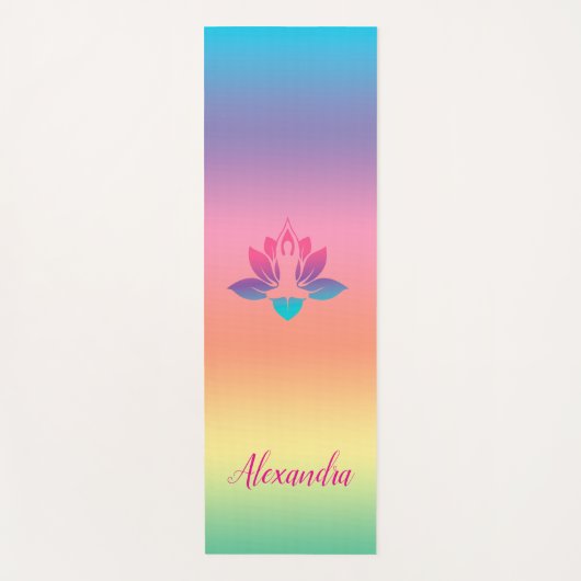 Monogrammed Yoga Mat (Voorkant)