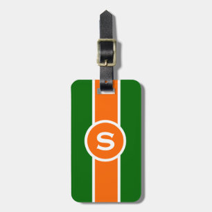Monogrammen Bagagelabel