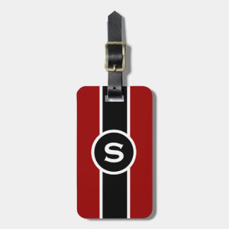 Monogrammen Bagagelabel