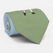 Monogrammen  golfkunst stropdas (Opgerold)