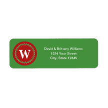 Monogrammen kerstfeestdag logo