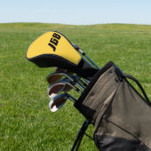 Monogrammen Kies uw kleur Golfheadcover (Insitu)