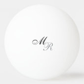 Monogrammen Pingpongballen (Voorkant)