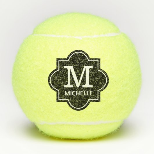 Monogrammen Tennisballen (Voorkant)