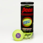 Monogrammen Tennisballen (Doos)