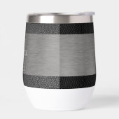 Monogrammen van leder- en metaalafdrukken (Links)