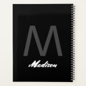 Monogrammes Cadeau Mariage Favoriser Elégant Perso (Dos)