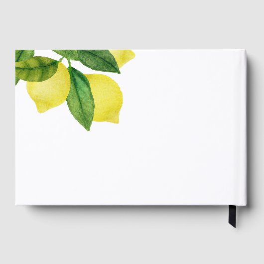 Monogrammes Citrus citron Mariage de verdure (Verso)
