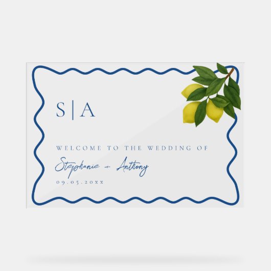 Monogrammes Citrus citron, Mariage frontalier de l (Recto)