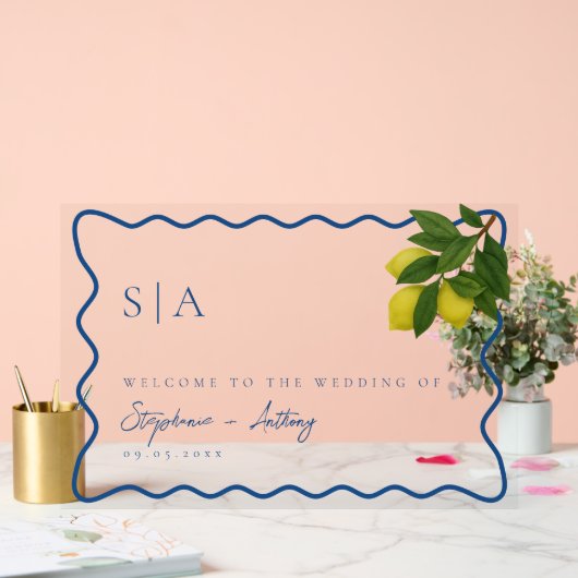 Monogrammes Citrus citron, Mariage frontalier de l (Mariage)