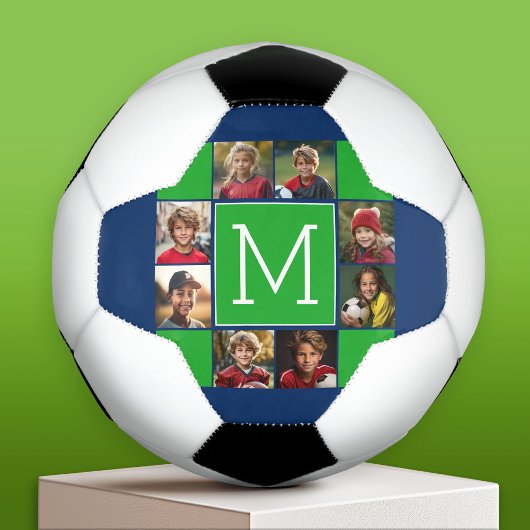 Monogrammes de collage de photos Instagram - Vert