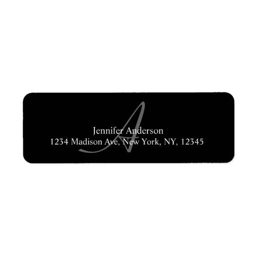 Monogrammes Étiquettes (Devant)