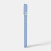 Monogrammes Initiales Pastel Blue (Côté gauche)