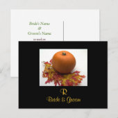 Monogrammes Mariages Enregistrer Les Cartes De Dat (Devant / Derrière)