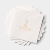 Monogrammes Mariages simples personnalisés (Insitu (empilé))