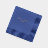 Monogrammes Noms Mariage simple et élégant | Marin (Gauche)