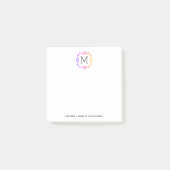 Monogrammes personnalisés Post-it® Notes (Devant)