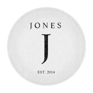 Monogrammus Inital Cutting Board Snijplank