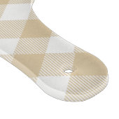 Monogramnaam van de kwekerij Charcuterie board Snijplank (Hoek)